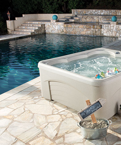 Fantasy spabad, Pool store