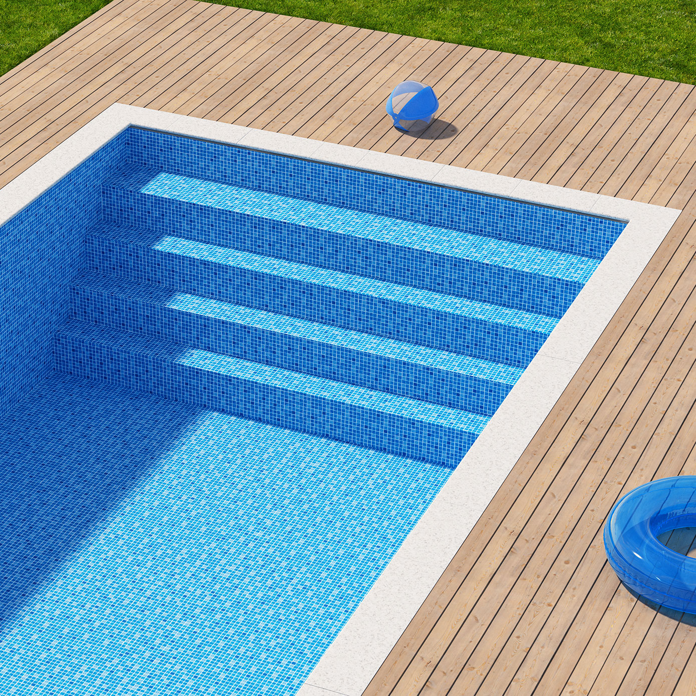 Hel gaveltrappa för pool, Pool Store